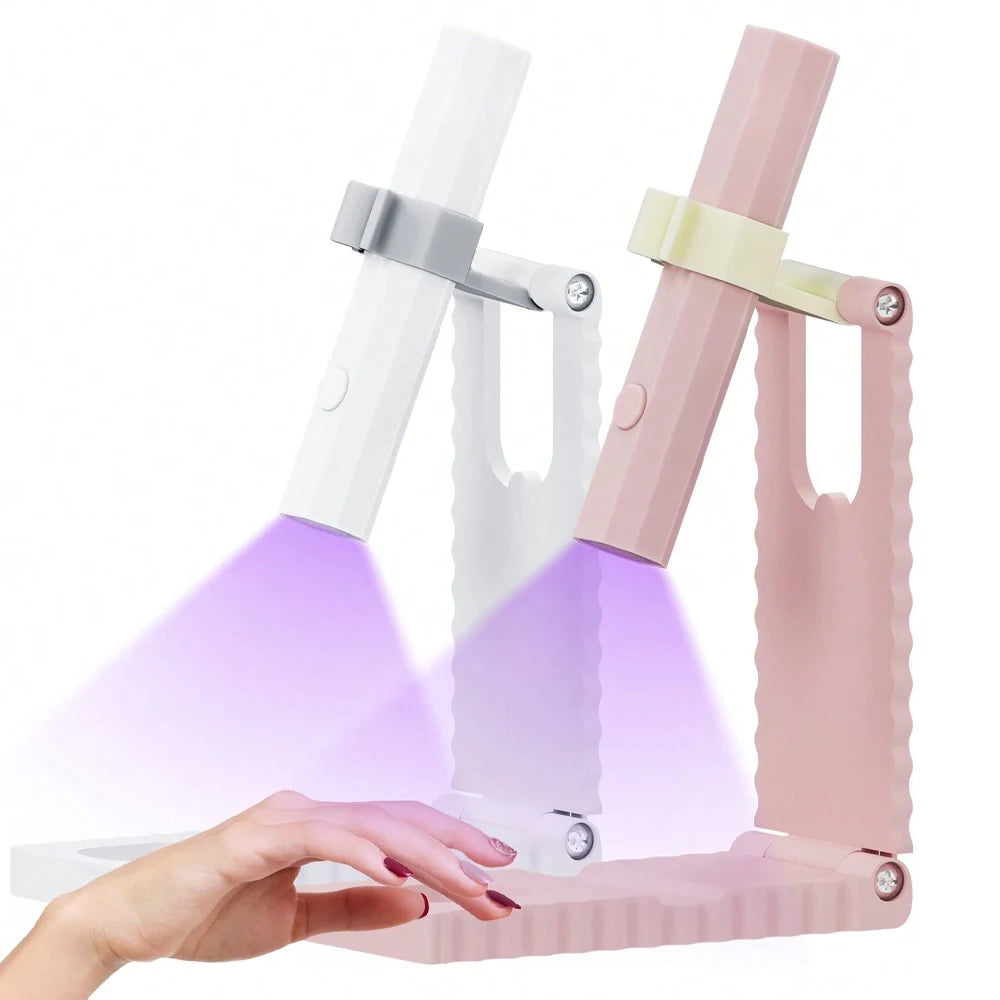 Handheld UV/LED Nail Lamp – USB Rechargeable Gel Polish Dryer