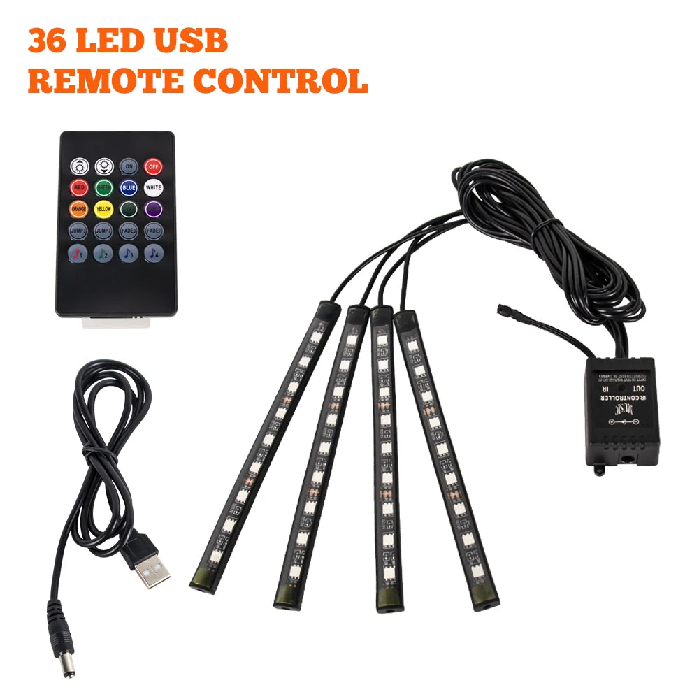 AuraGlow RGB LED – Interior Car Lights