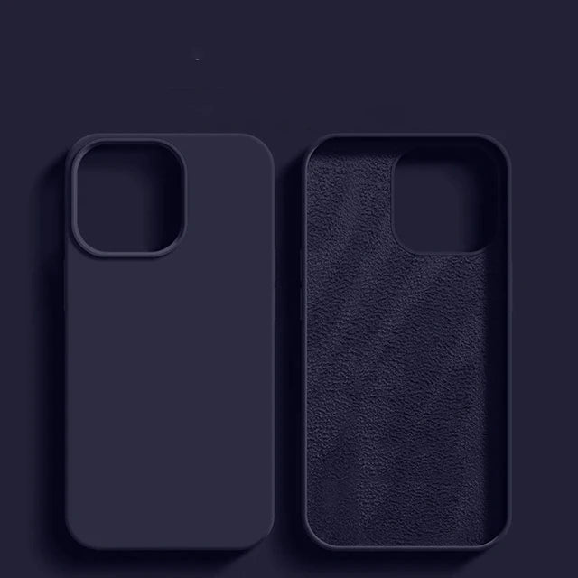 Luxury Shockproof Silicone Case – iPhone