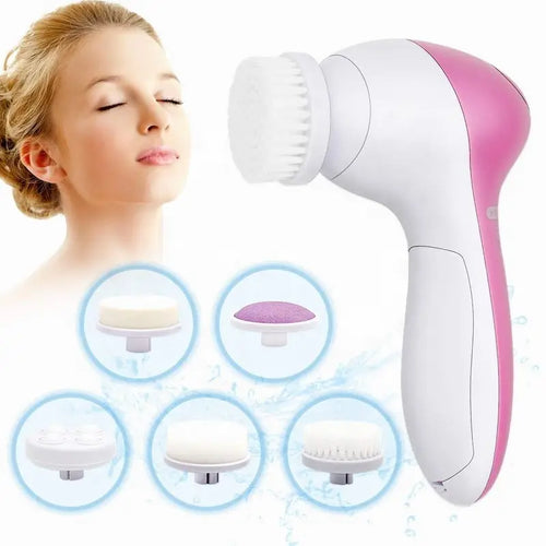 DermaLuxe Pro – 5-in-1 Facial Cleanser