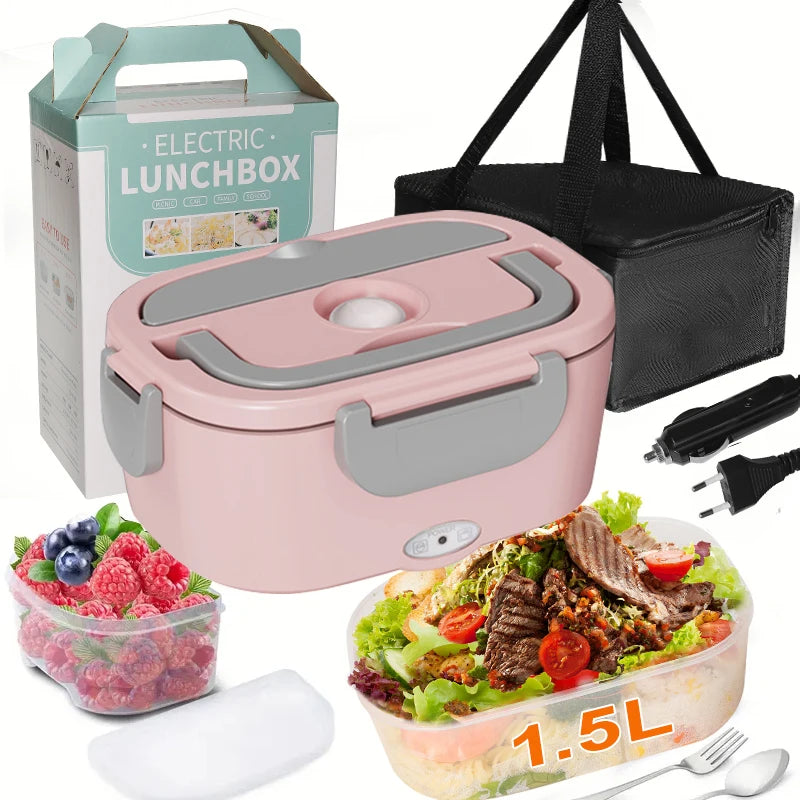 Electric Heated Lunch Box – Portable Food Warmer