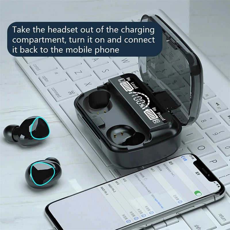 M10 PowerPods Wireless Earbuds