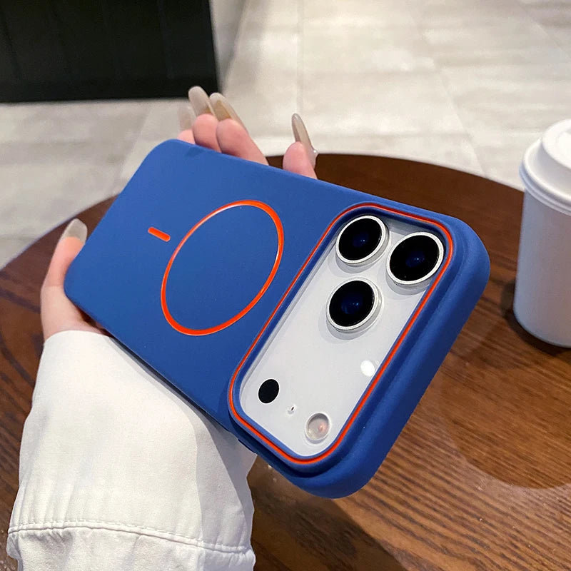 iPhone 17 Pro Max Silicone Case with MagSafe – Matte