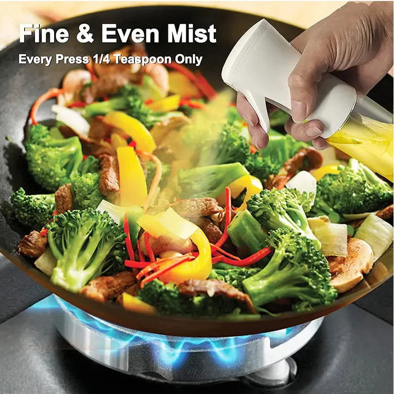 Olive Oil Spray Bottle – Refillable Cooking Sprayer (200–500ml)