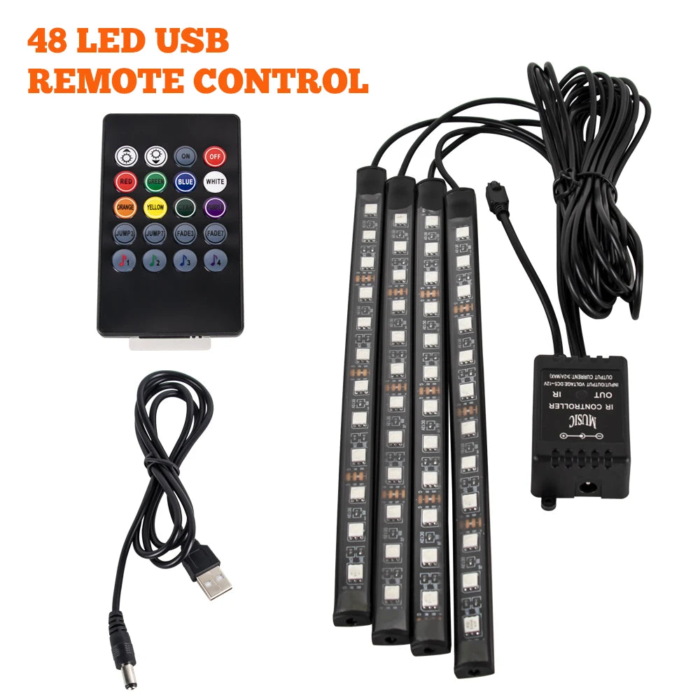 AuraGlow RGB LED – Interior Car Lights