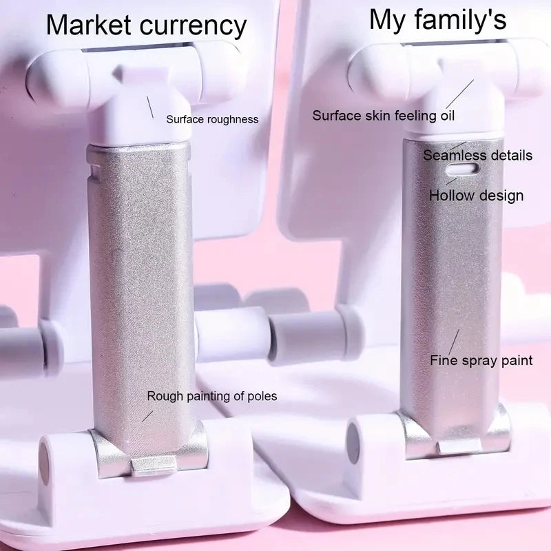 Adjustable Phone & Tablet Stand – Universal Desktop Holder