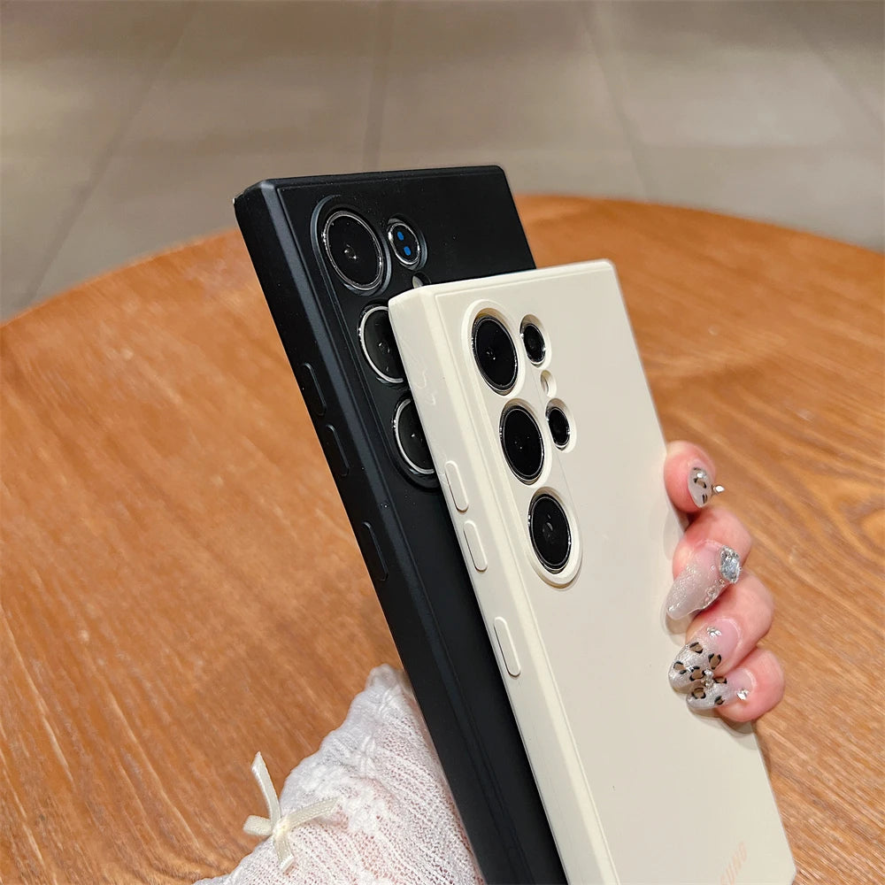 Soft Touch Silicone Case – Galaxy