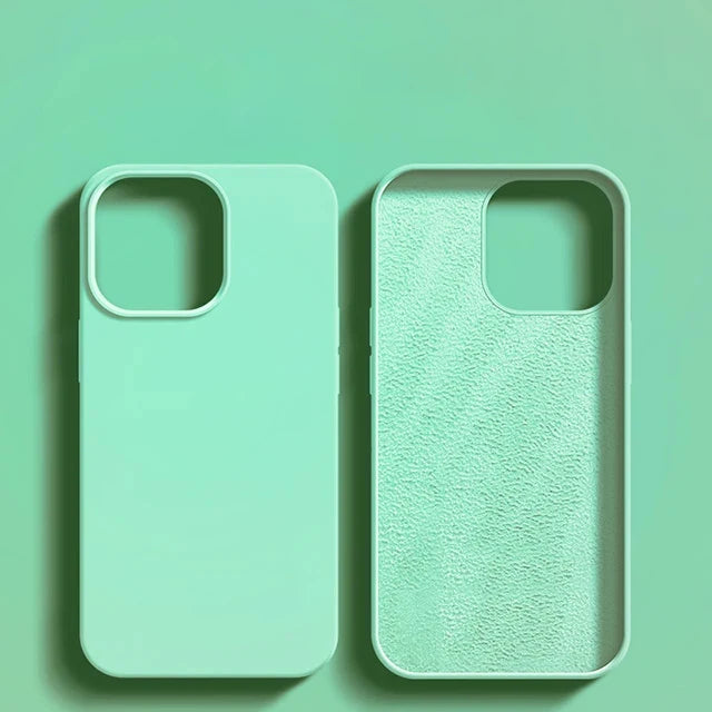 Luxury Shockproof Silicone Case – iPhone