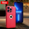 iPhone 17 Pro Max Luxury PU Leather Case – Premium Business Protective Cover