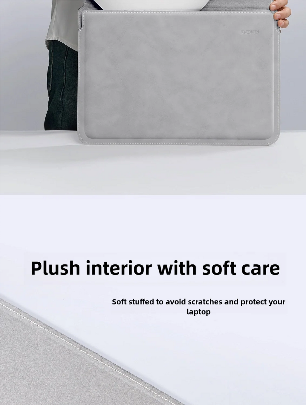 Laptop Sleeve Case 13–15.6” – Protective Notebook Bag