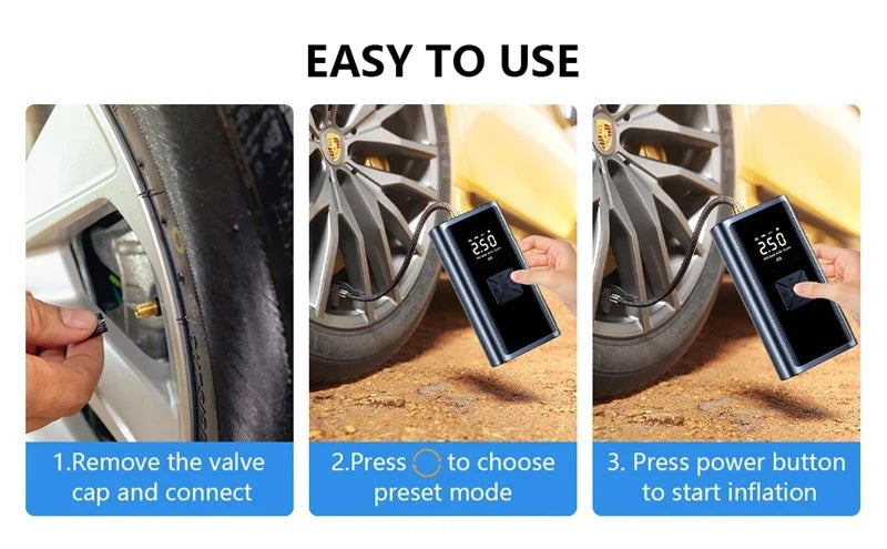 YIJU AirLux 150PSI Cordless Tire Inflator