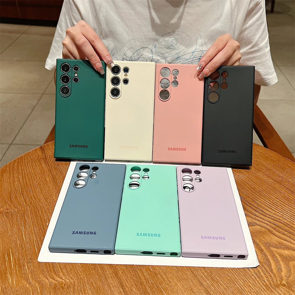 Soft Touch Silicone Case – Galaxy