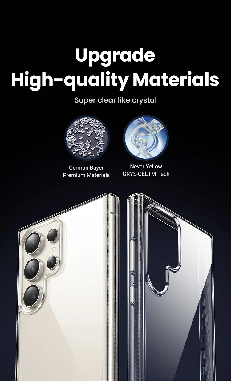 Crystal Clear Case – Galaxy S26 Ultra