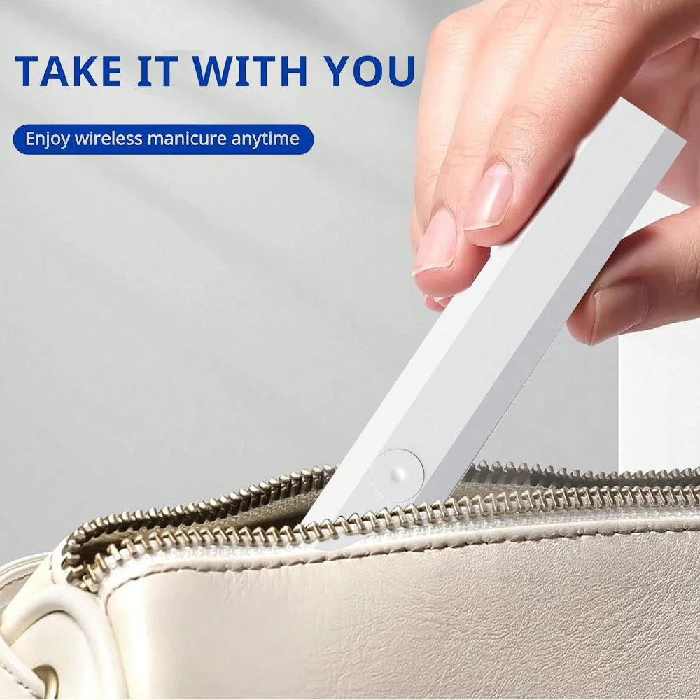 Handheld UV/LED Nail Lamp – USB Rechargeable Gel Polish Dryer