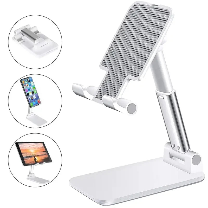 Adjustable Phone & Tablet Stand – Universal Desktop Holder
