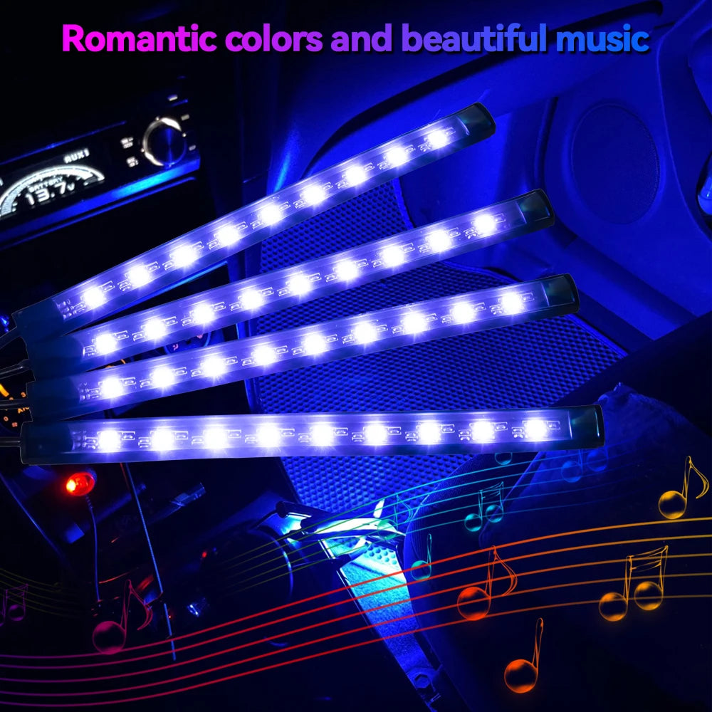 AuraGlow RGB LED – Interior Car Lights