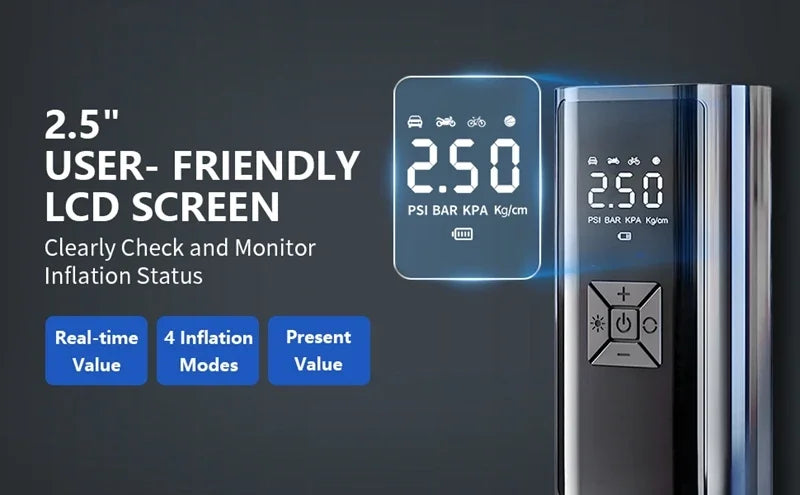 YIJU AirLux 150PSI Cordless Tire Inflator