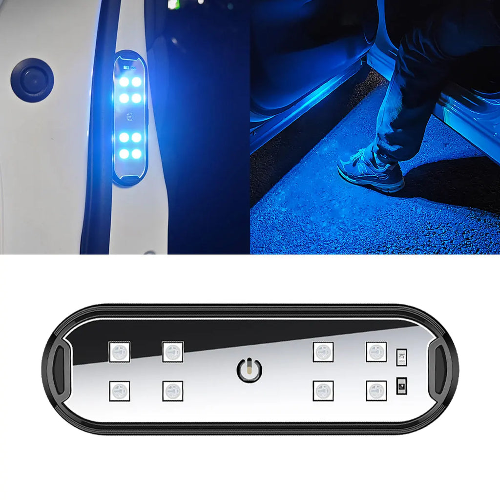 2 pcs RGB Car Door Glow Lights – Wireless Set