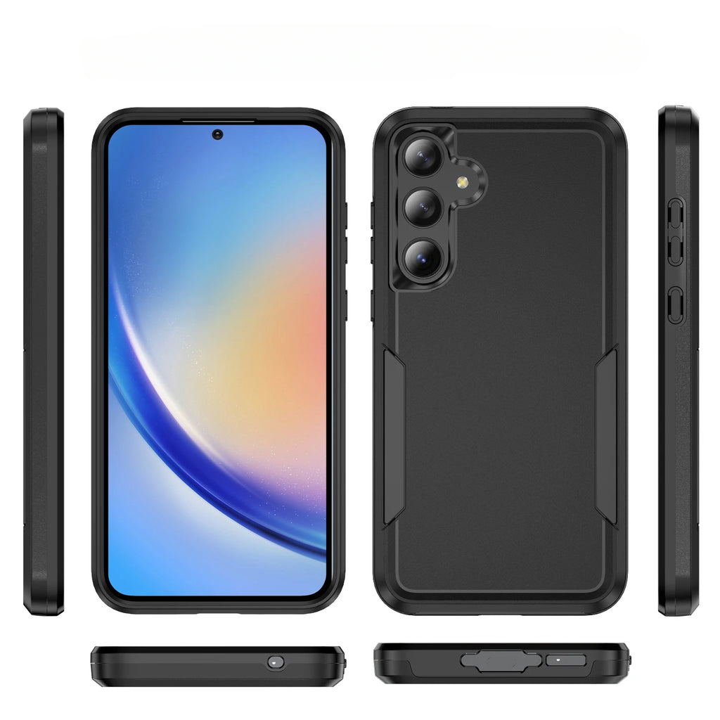 Military Grade Cases for Samsung Galaxy S25 FE S22 S23 S26 Plus S24 FE Ultra Edge A57 A17 A54 A16 5G A56 A55 A35 A15 Armor Case