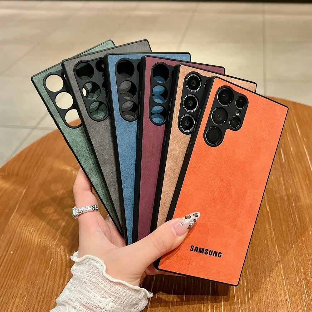 Lambskin Luxe Case – Galaxy S26 Ultra