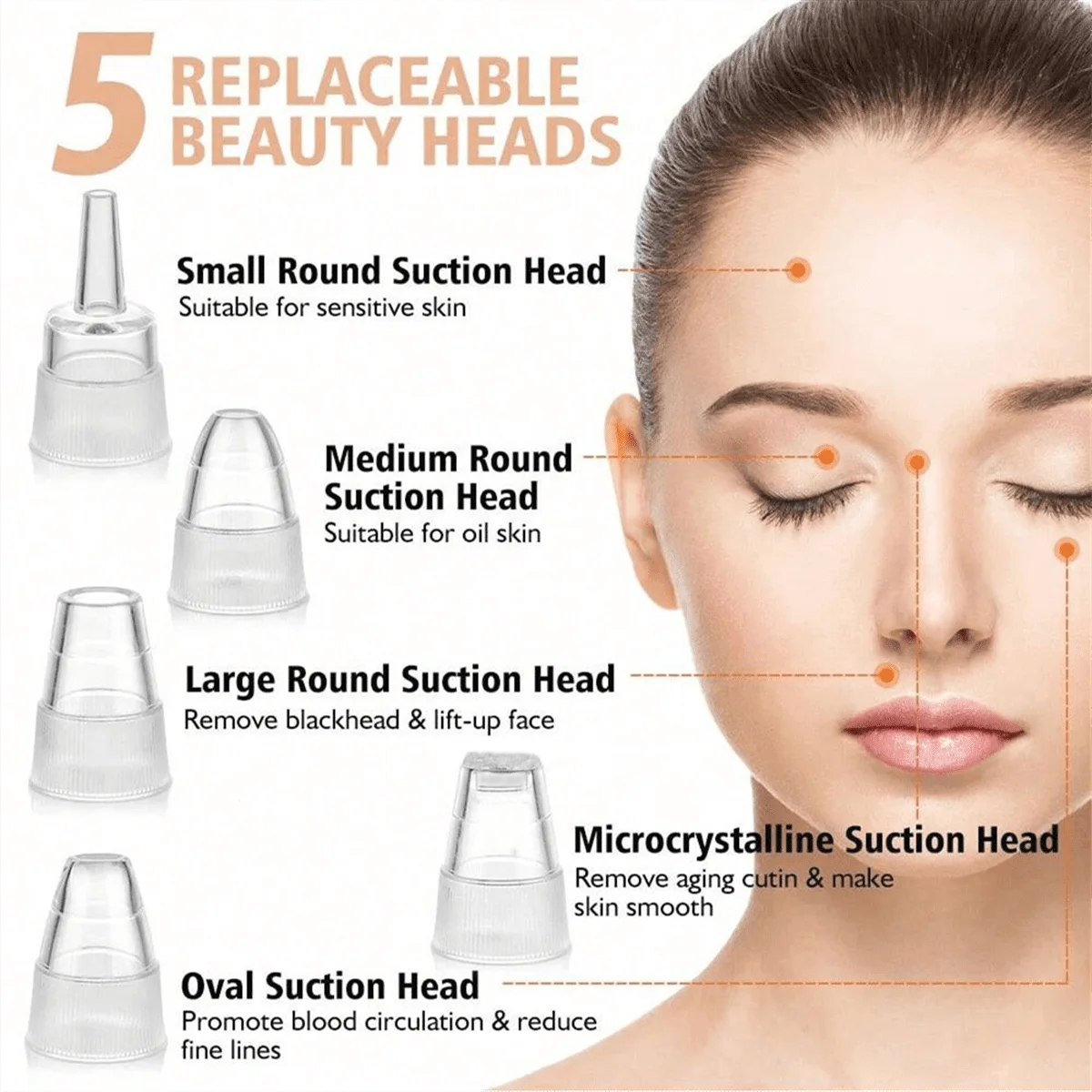 LumiClear™ Pore Vacuum – 5-Level Suction Blackhead Remover