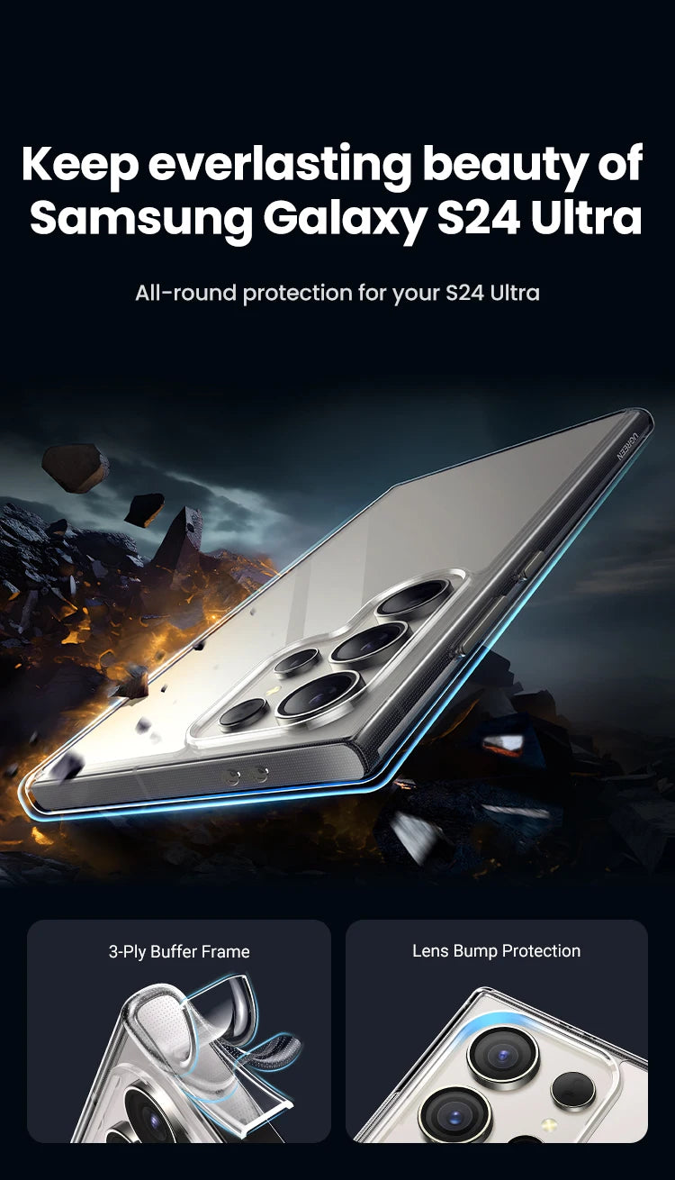 Crystal Clear Case – Galaxy S26 Ultra