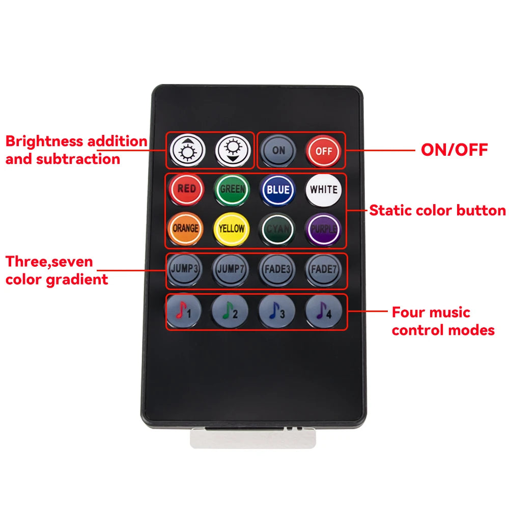 AuraGlow RGB LED – Interior Car Lights