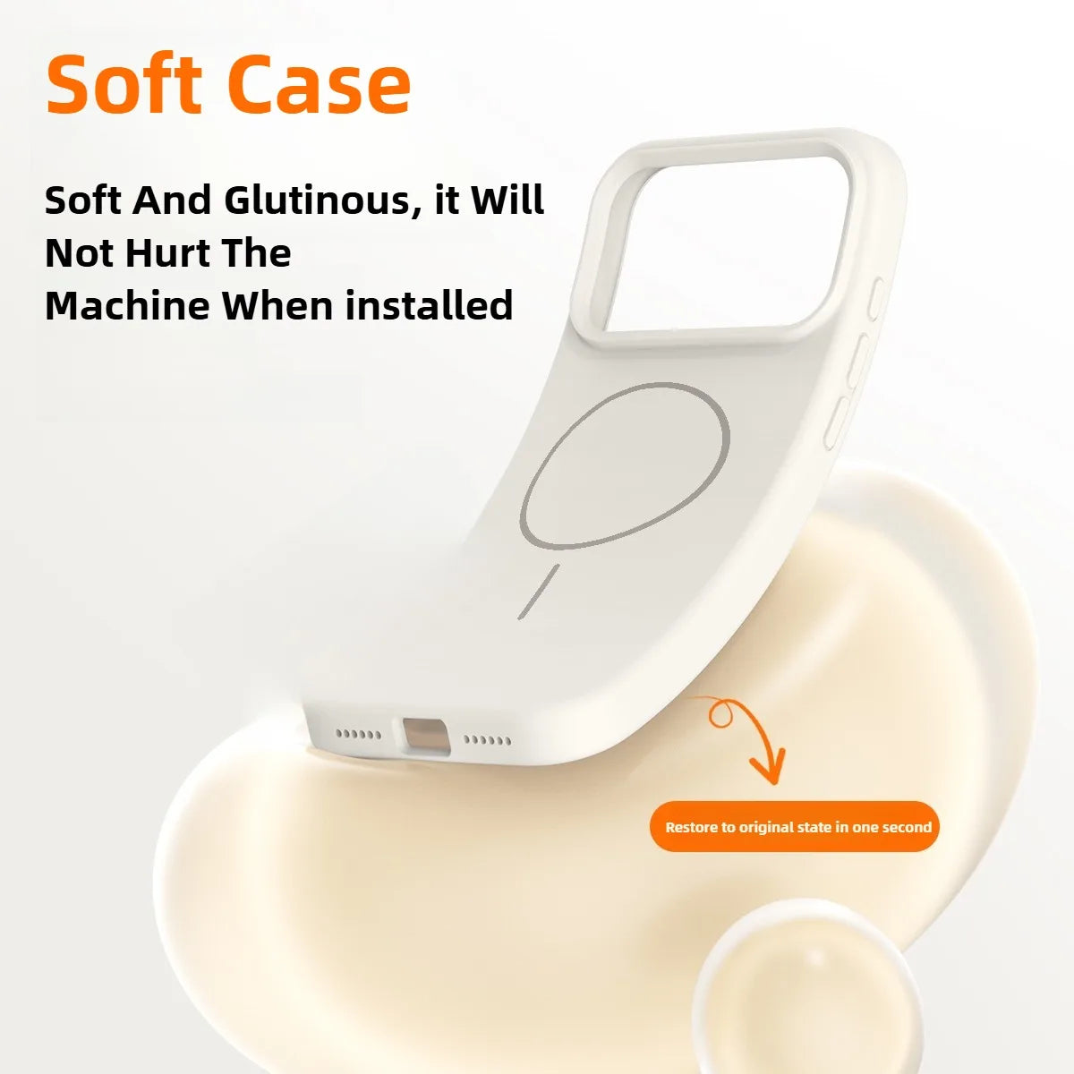 Liquid Silicone MagSafe Case – Soft Touch
