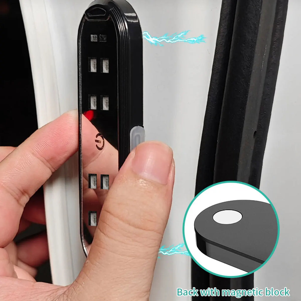 2 pcs RGB Car Door Glow Lights – Wireless Set
