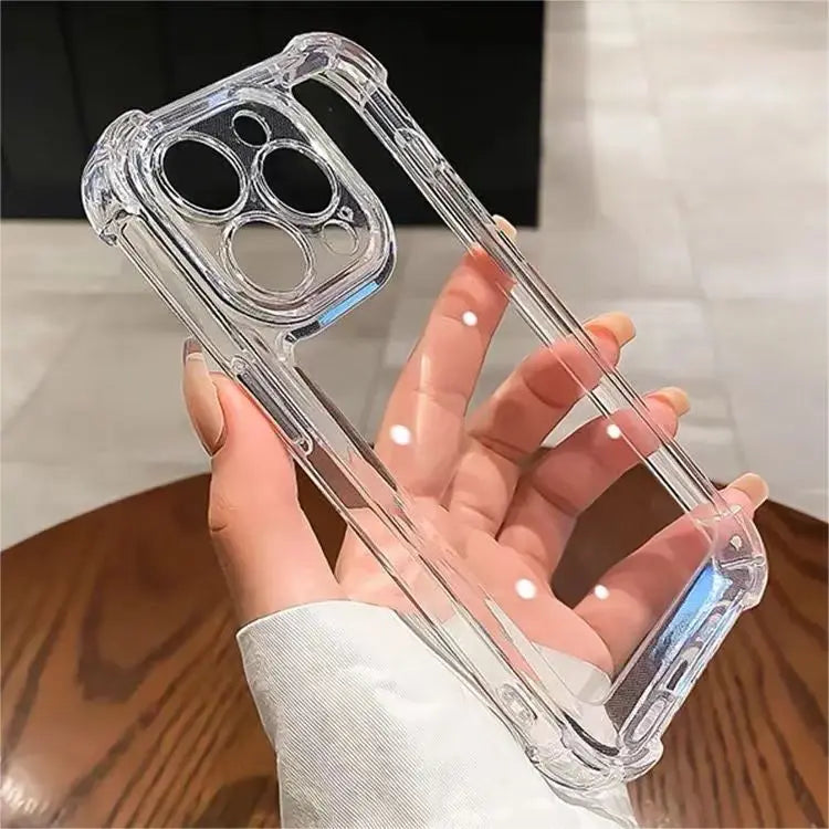iPhone 14 Pro Clear MagSafe Shockproof TPU Silicone Case – Luxury Anti-Yellow Protective Cover