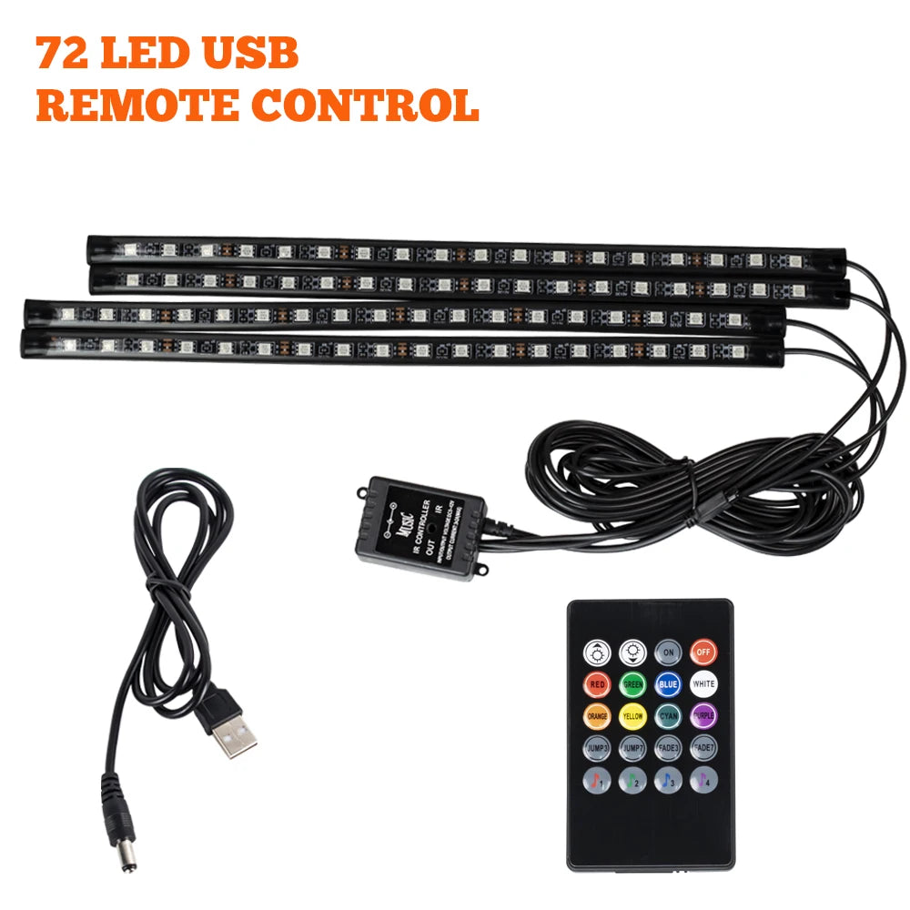 AuraGlow RGB LED – Interior Car Lights
