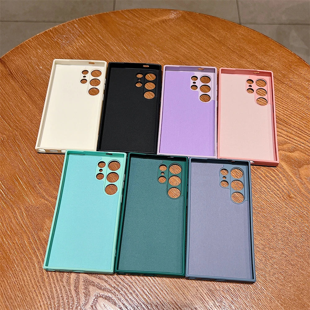 Soft Touch Silicone Case – Galaxy