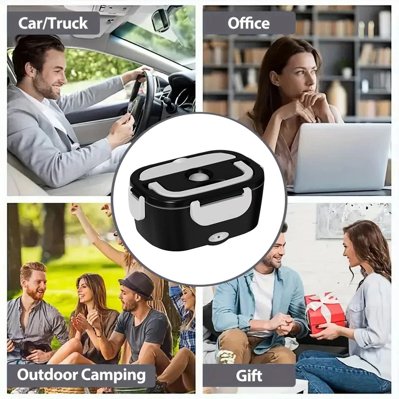Electric Heated Lunch Box – Portable Food Warmer