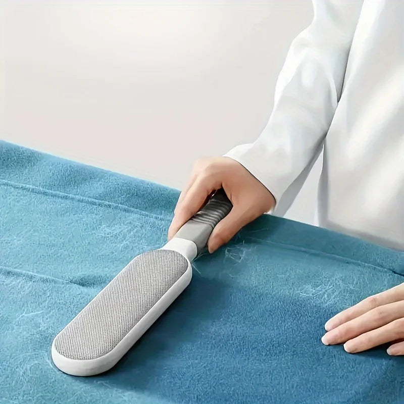 Double-Sided Pet Hair Remover – Reusable Lint Brush