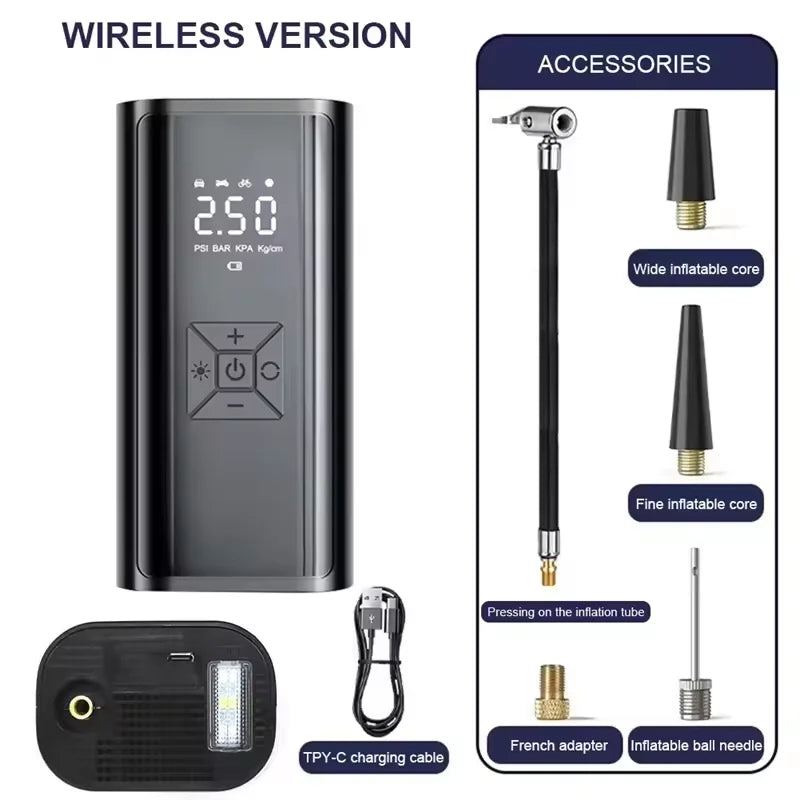 YIJU AirLux 150PSI Cordless Tire Inflator