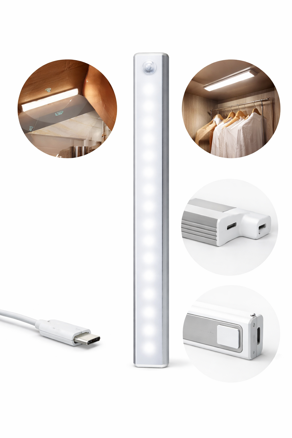Rechargeable Motion Sensor LED Night Light