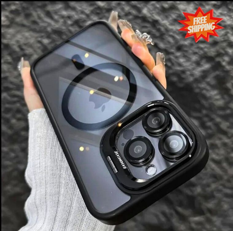 Magnetic Stand Case for iPhone – Slim Protection