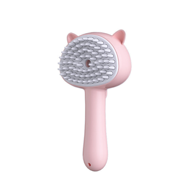 Self-Cleaning Pet Brush – Rechargeable Mist Groomer