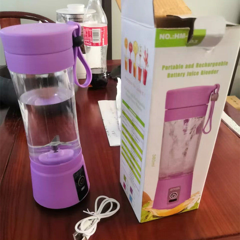 Portable Mini Blender – USB Rechargeable Juice Mixer