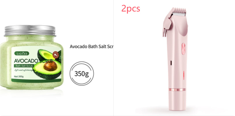 2-in-1 Electric Hair Remover – Wet & Dry Bikini Trimmer USB