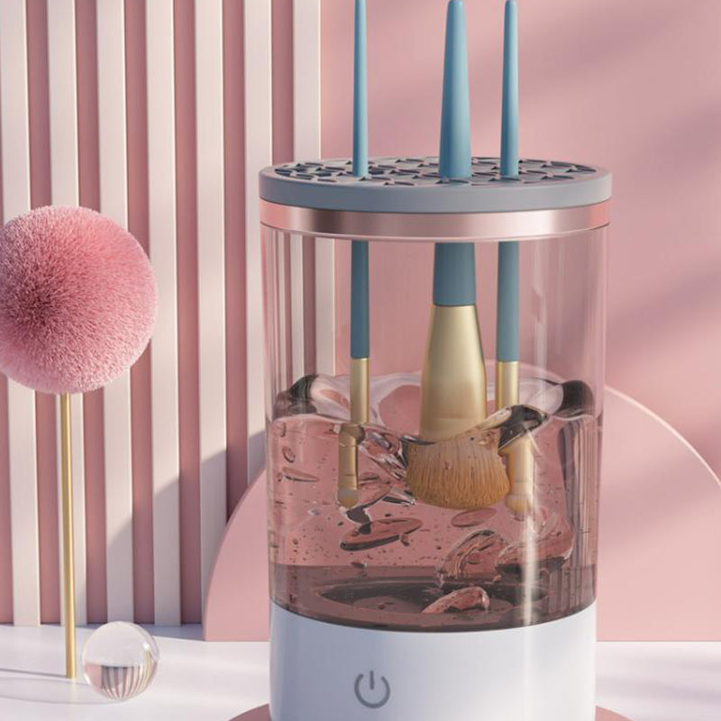 Portable Electric Makeup Brush Cleaner – USB Automatic Cleaner