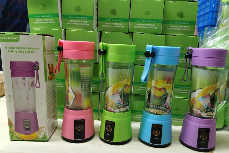 Portable Mini Blender – USB Rechargeable Juice Mixer